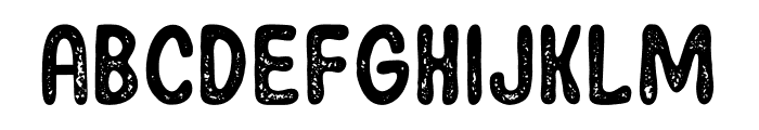 GandariaRough Font UPPERCASE