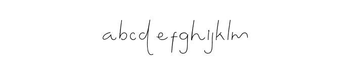 Gandhary Regular Font LOWERCASE