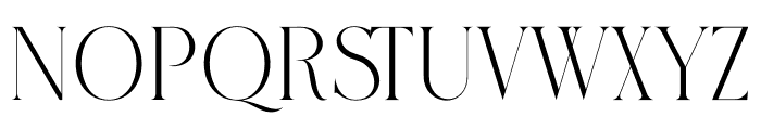 Gandis Font UPPERCASE