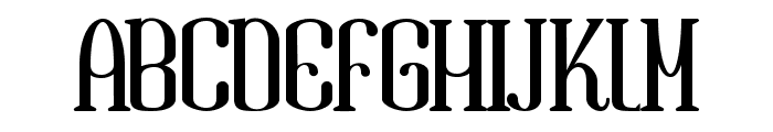 Gandula Regular Font UPPERCASE