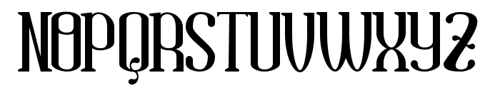 Gandula Regular Font UPPERCASE