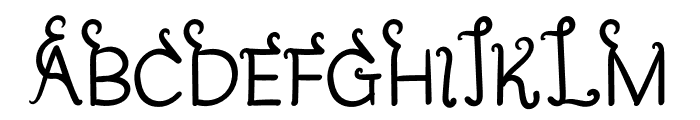 Ganfosa Font UPPERCASE