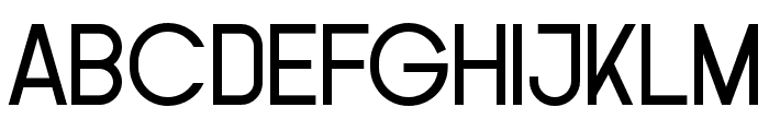 Gange-SemiBold Font UPPERCASE