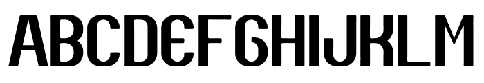 Ganget Font UPPERCASE