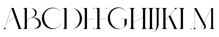 Gangitem-Regular Font UPPERCASE
