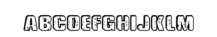 Gangster Retro Regular Font UPPERCASE