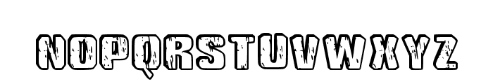 Gangster Retro Regular Font LOWERCASE