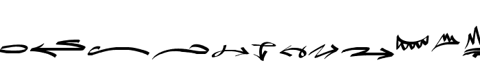 Gangstown GT Swash Font UPPERCASE