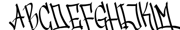 Gangstown GT Font UPPERCASE