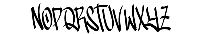 Gangstown GT Font LOWERCASE