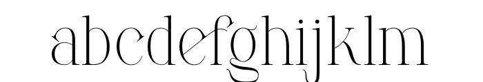 Ganiqsa Font LOWERCASE