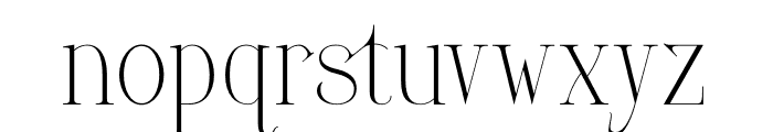 Ganiqsa Font LOWERCASE