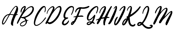 Ganthum Font UPPERCASE