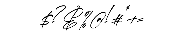 Gantlemind Italic Font OTHER CHARS
