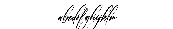 Gantlemind Italic Font LOWERCASE
