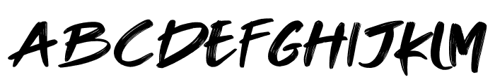 Ganttlets-Regular Font UPPERCASE
