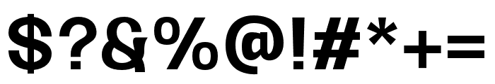 Ganyota-SemiBold Font OTHER CHARS