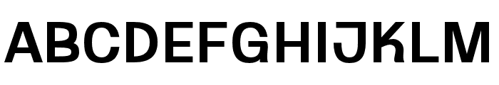 Ganyota-SemiBold Font UPPERCASE
