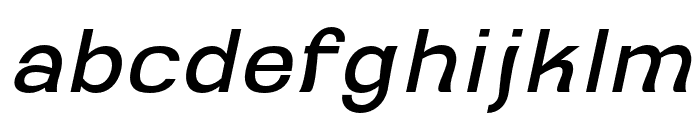 Ganyota-Slanted Font LOWERCASE