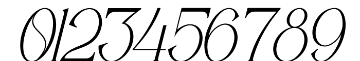 Gaperil Italic Font OTHER CHARS