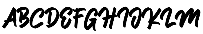 Garada Font UPPERCASE