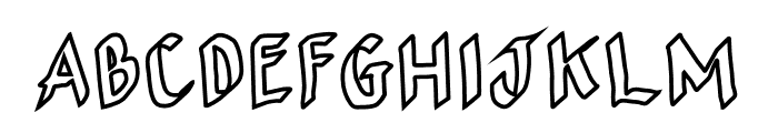 Garagas Font UPPERCASE