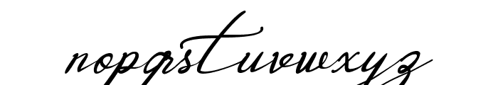 Garbera Italic Font LOWERCASE