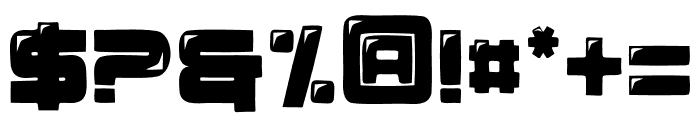Garcub Font OTHER CHARS
