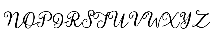 Garden Whimsy Font UPPERCASE