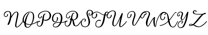 GardenWhimsy Font UPPERCASE