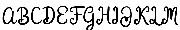 Gardena-Regular Font UPPERCASE