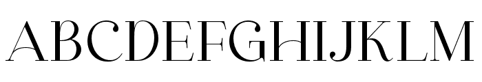 GardenaHolmes-Serif Font UPPERCASE