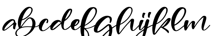 Gardenis Italic Font LOWERCASE