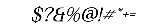 Gardmun Kinsley Italic Font OTHER CHARS