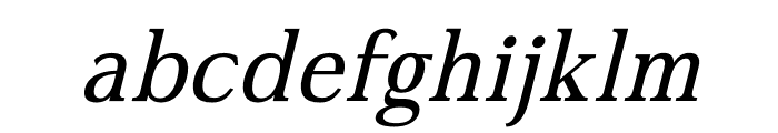 Gardmun Kinsley Italic Font LOWERCASE
