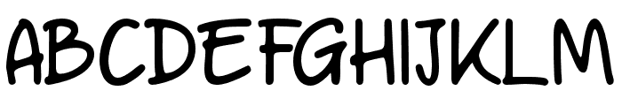 Gareh Regular Font UPPERCASE