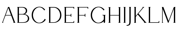 Garelina Medium Font UPPERCASE