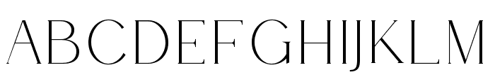 Garelina Regular Font UPPERCASE