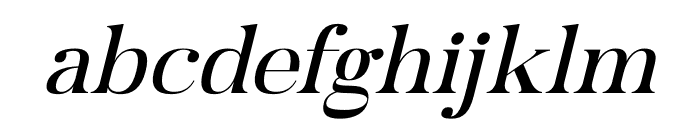 Garfist Italic Font LOWERCASE