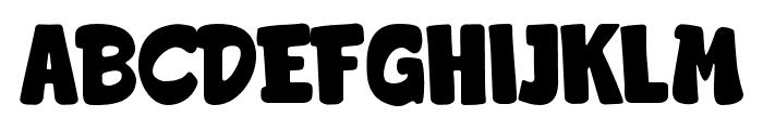 Garfolk Font LOWERCASE