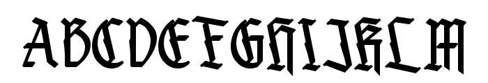 Gargamoth-Extrude Font UPPERCASE