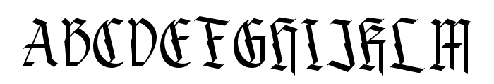 Gargamoth-Regular Font UPPERCASE