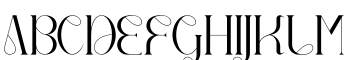 Garges Font UPPERCASE