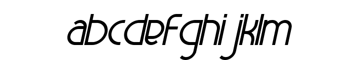 Garil Medium Italic Font LOWERCASE