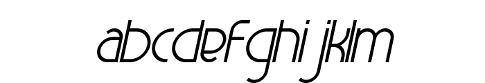 Garil Regular Italic Font LOWERCASE