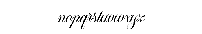 Garinstae Script Italic Italic Font LOWERCASE