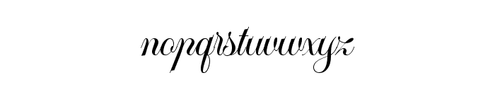 Garinstae Script Pro Pro Font LOWERCASE