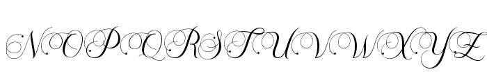 GarinstaeScript-Regular Font UPPERCASE