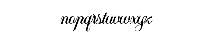 GarinstaeScriptBold-Regular Font LOWERCASE