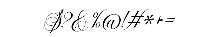 GarinstaeScriptItalic-Italic Font OTHER CHARS